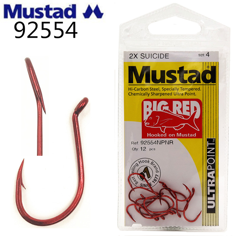 Fishing Hook Barbless - 원래 Mustad 바다 낚시 후크 5