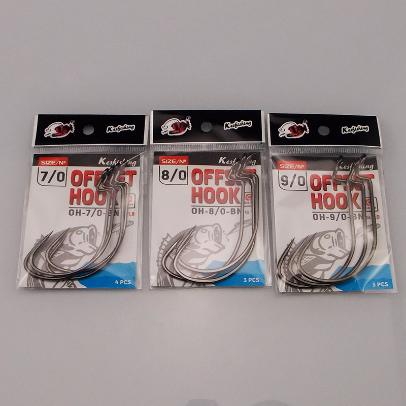 ESFISHING 오프셋 훅 탄소강 낚시 바늘 크랭크  - Fishing Hook Size 리뷰 및 가격