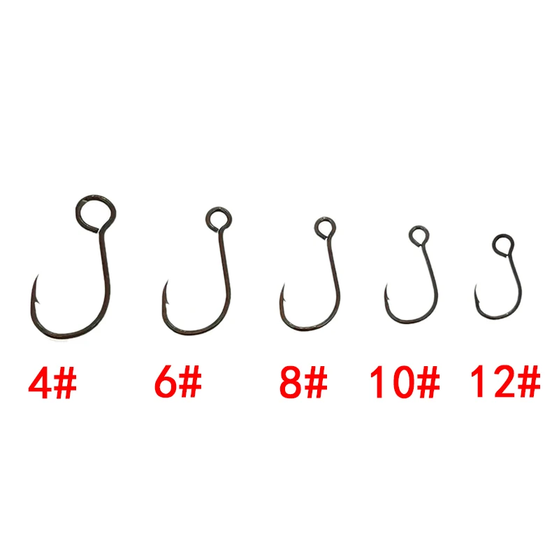OUTKIT 낚시 루어 예비 후크, 단일 물고기 루어  - Fishing Hook Barbless 리뷰 및 가격