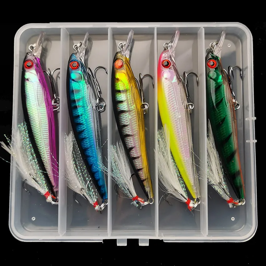 레이저 3D 눈 생체 공학 미노우 낚시 루어, 최대 캐 - Fishing Hook 리뷰 및 가격
