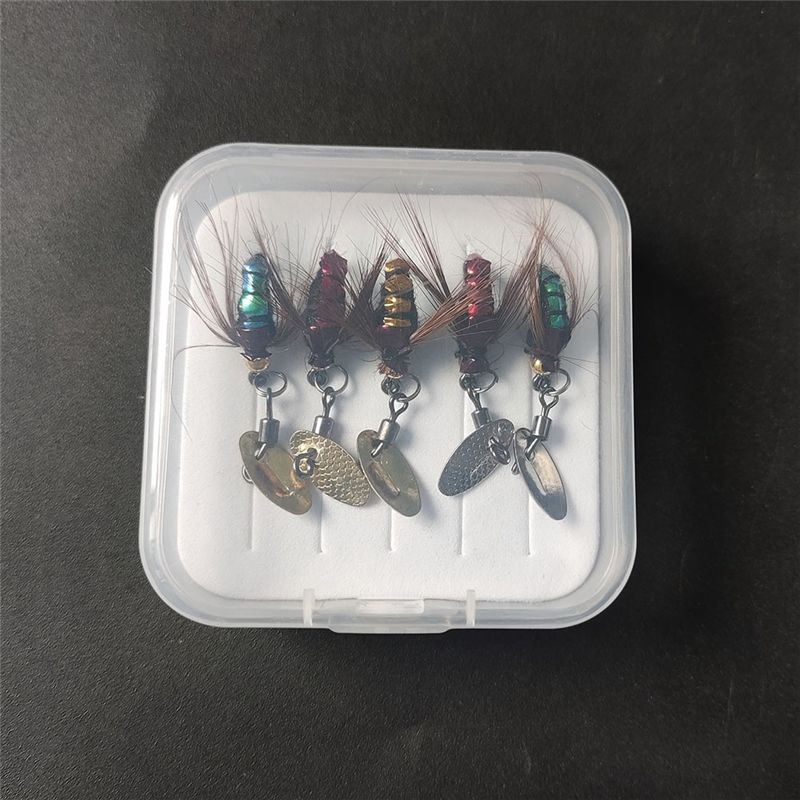 T34C 스팽글 루어 미끼 인공 플라이 훅 마이크로 오 - Fishing Hook 리뷰 및 가격