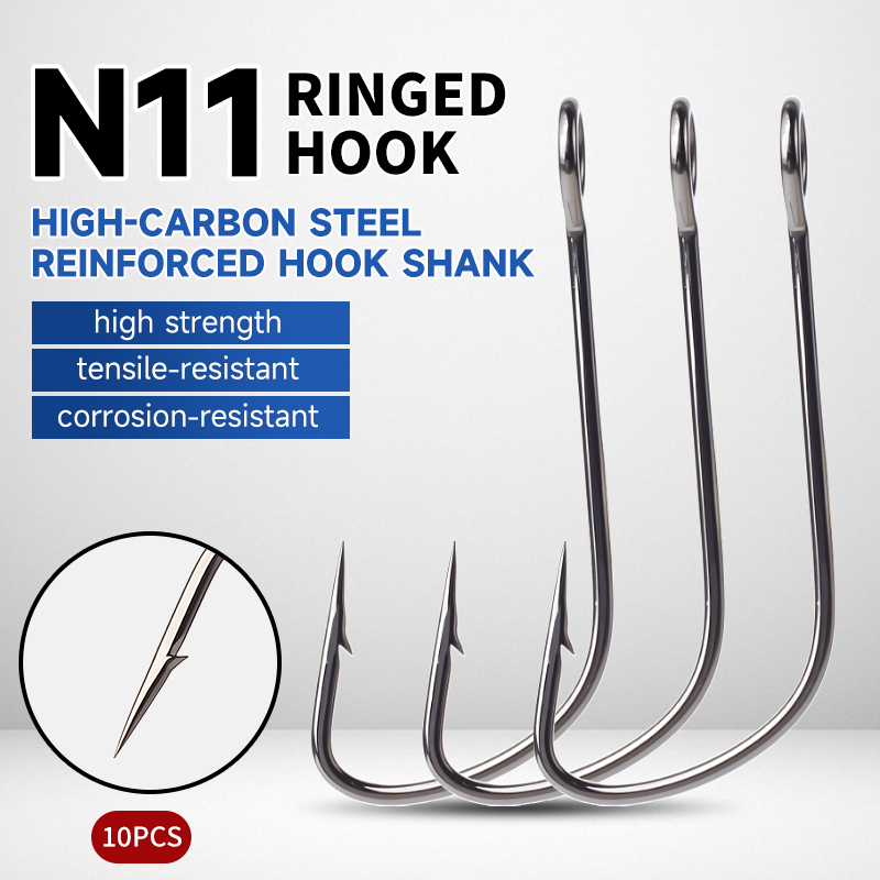 슈퍼컨티넨트 2 # -12 #   10개입 바브 훅 낚 - Fishing Hook Offset 리뷰 및 가격